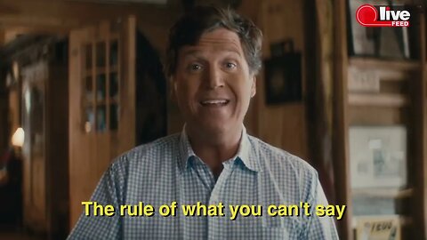 🔴Tucker Carlson is BACK on air: "Free speech is the main right that you have." | LiveFEED®