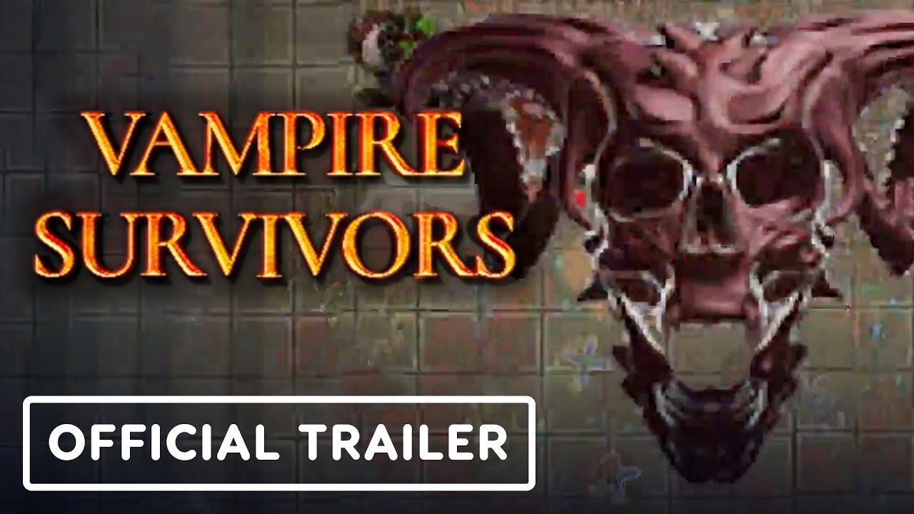Vampire Survivors - Official Free Darkasso Update Launch Trailer
