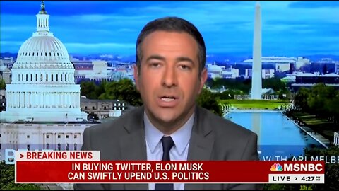 MSNBC's Ari Melber Has ZERO Self Awareness