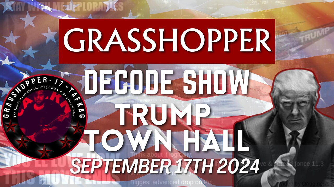 Grasshopper Live Decode Show - President Trump Town Hall w/ Sarah Huckabee