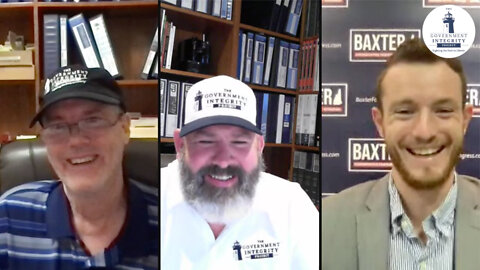 GIP's Ken Eyring and Tom Murray Talk with NH Congressional Candiate Tim Baxter