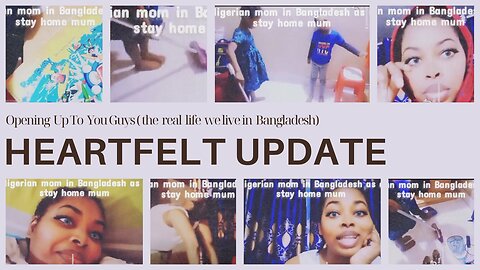 Reality of Nigerian Mum in Bangladesh/we live in a Tiny Apartment