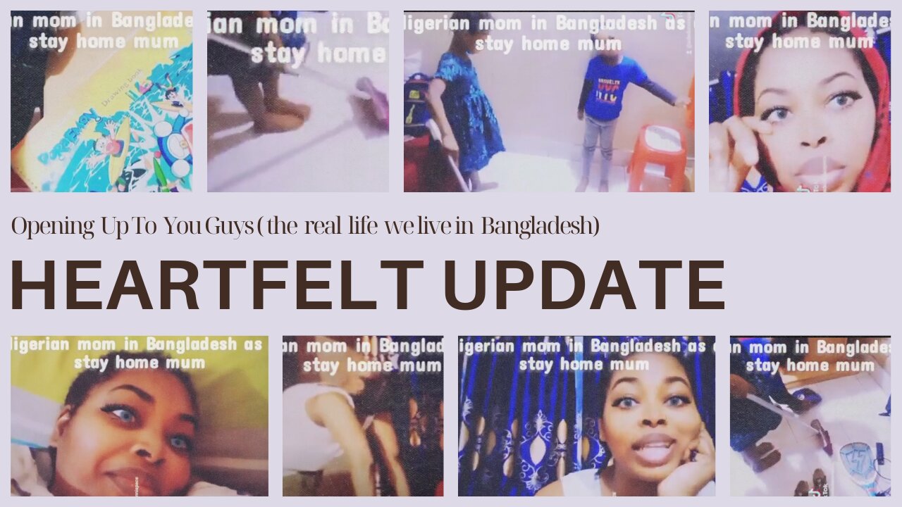 Reality of Nigerian Mum in Bangladesh/we live in a Tiny Apartment