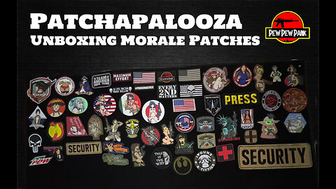 Patchapalooza. Unboxing Morale Patches.