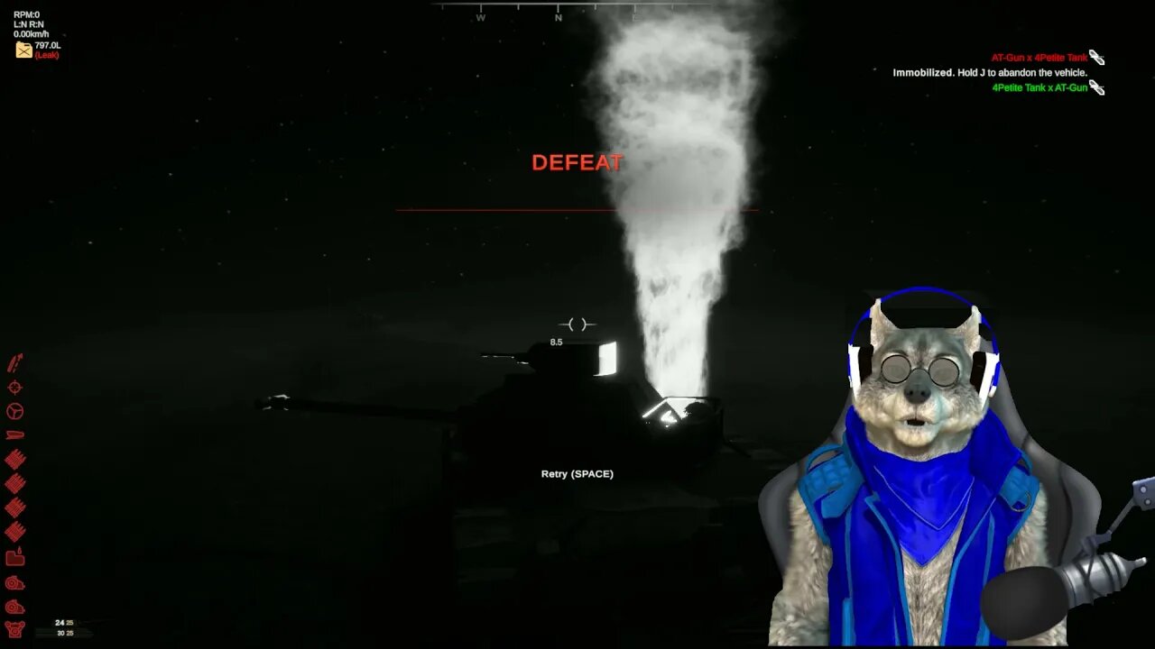 My Very Small Tank - Crossing a Minefield at Night - Sprocket