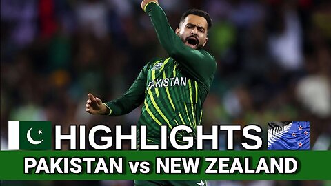 Pakistan vs New Zealand 1st Semi Final Would Cup 2022 Match Highlights