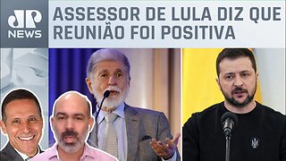 O que avaliar sobre reunião de Celso Amorim e Zelensky? Schelp e Capez analisam