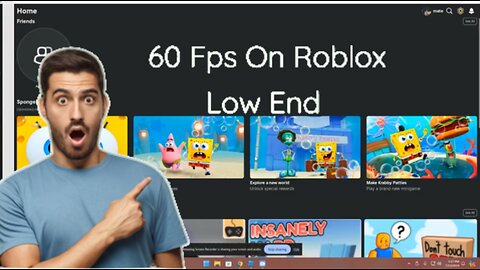 60 fps on roblox low end my method