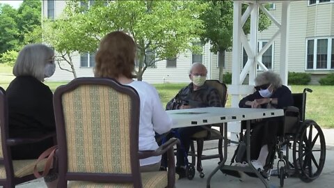 Nursing home visits resume for some