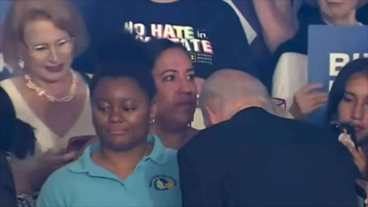 Biden's Team Plucked Out A Black Woman From The Back Row, Put Her In The Front Row…Biden Ignored Her