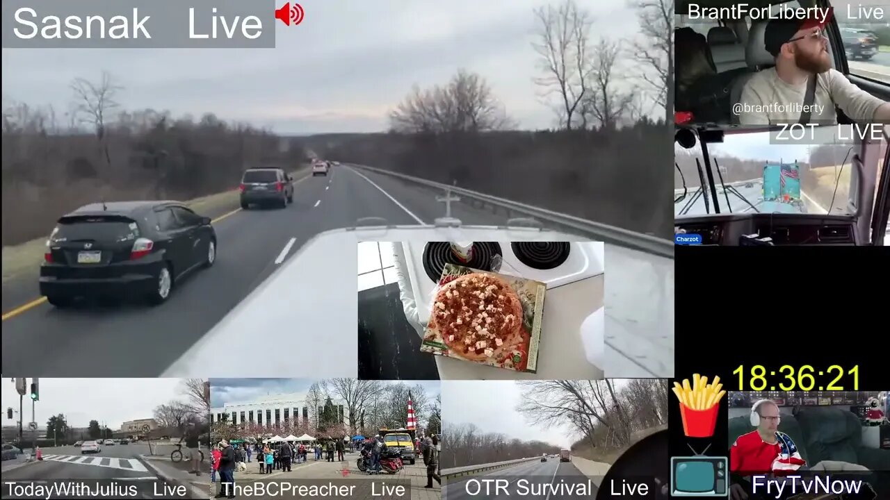 THE PEOPLE'S CONVOY - 2022 Day 24: Friday, March 18 in the USA part -2