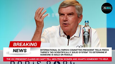 IOC President : "no scientifically solid system" to determine if someone is male or female
