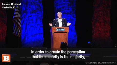14 yrs Ago, Andrew Breitbart Called Out the Media - What He Said has Never Been More True than today
