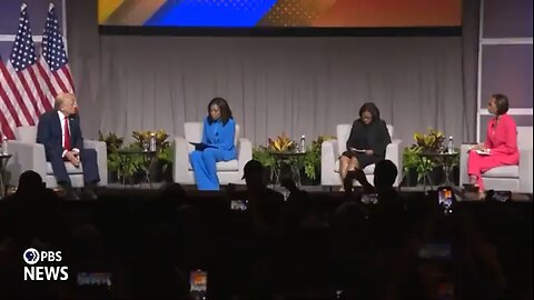 Trump sharply criticizes a race-baiting ABC "News" reporter
