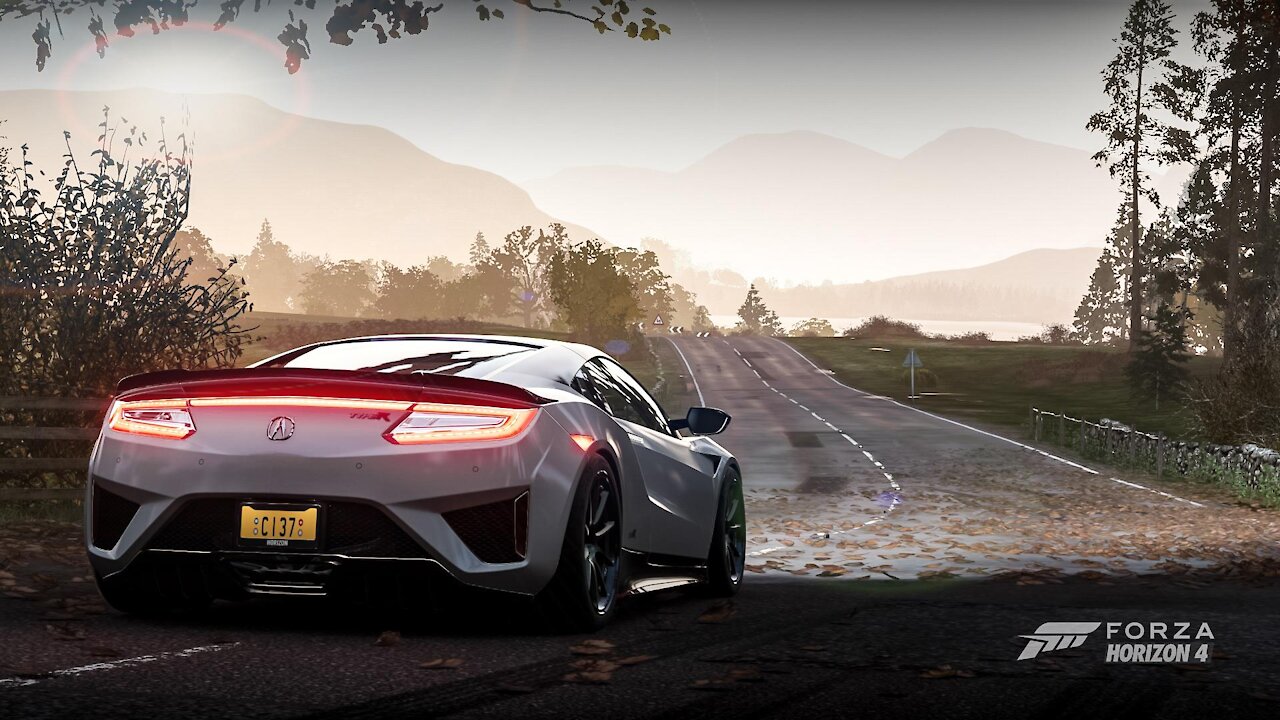 Logitech G29 2017 Acura NSX Gameplay in Forza Horizon 4