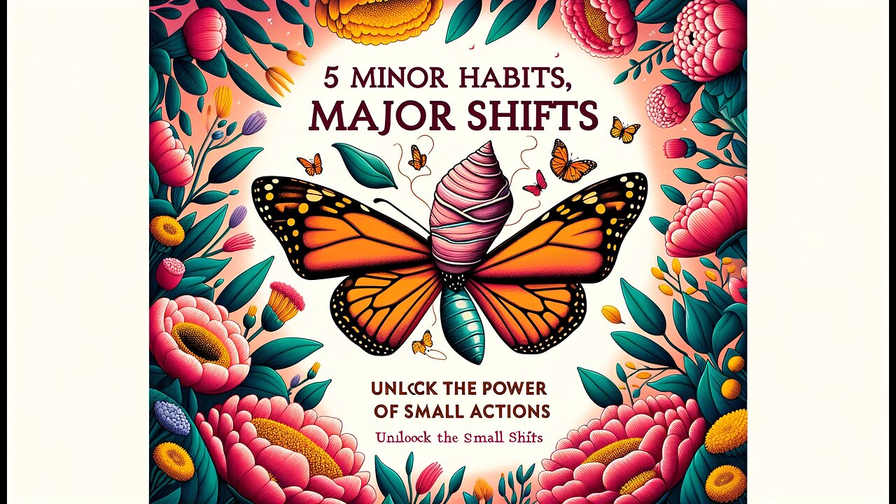 5 Small Habits To Make Big Life Changes