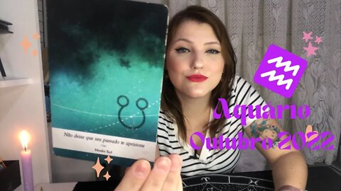 Aquário ♒️ Outubro 2022 - Siga o caminho que a espiritualidade apontar!