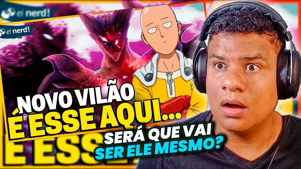 REAGINDO ao NOVO VILÃO EM ONE PUNCH MAN | React Anime Pro