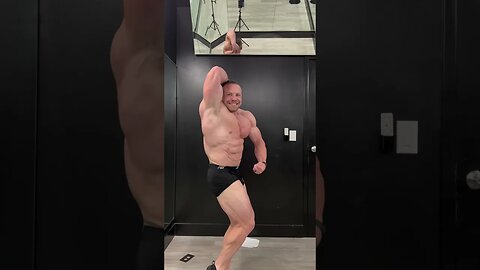 IFBB Pro Debut Posing Practice