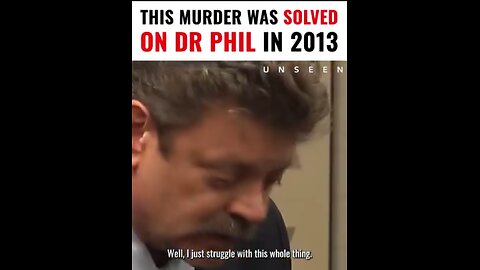 This Murder Was Solved On Dr Phil in 2073