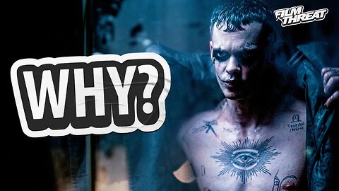 FIRST LOOK AT BILL SKARSGÅRD AS THE CROW | Film Threat Rants