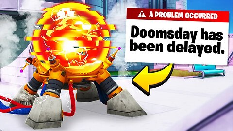 BAD NEWS About Doomsday Live Event.. (Fortnite)