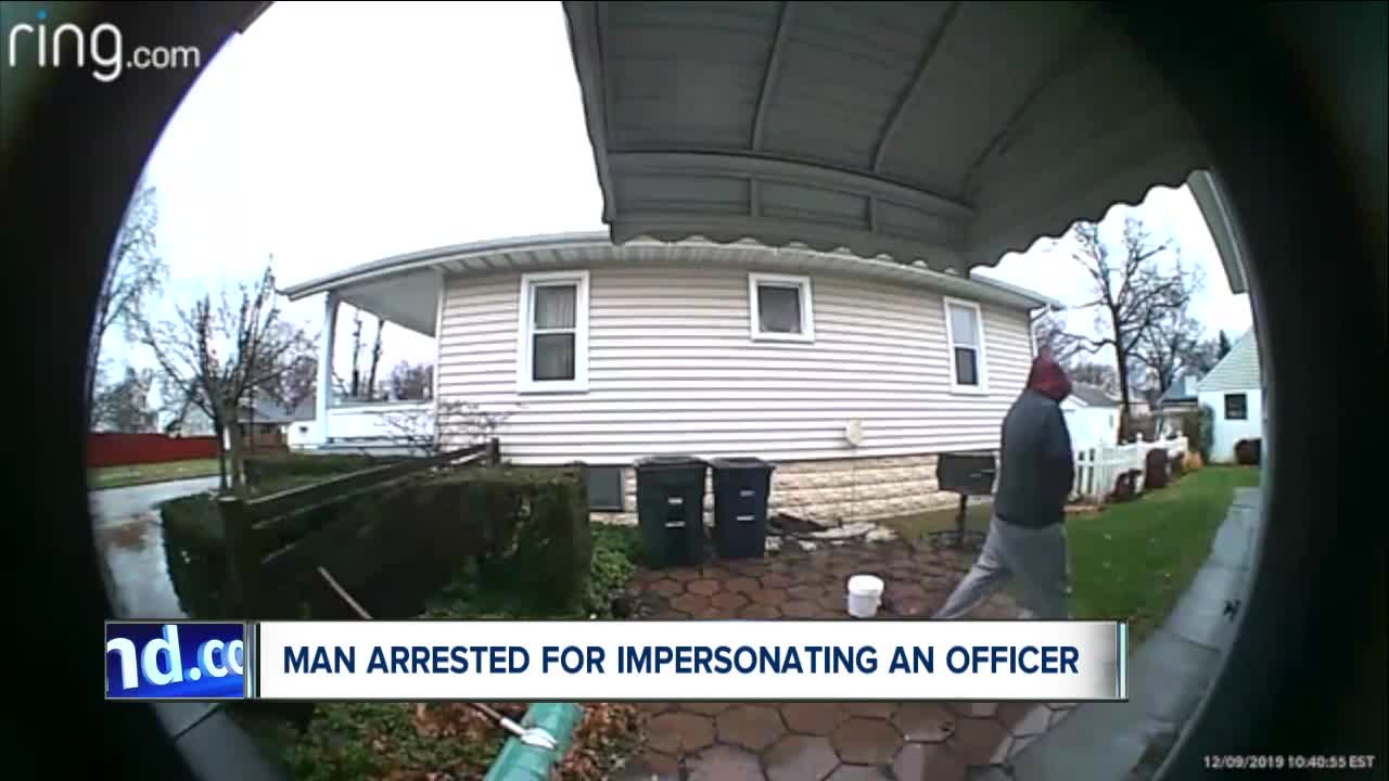 Akron man arrested for allegedly impersonating officer to steal money from elderly man