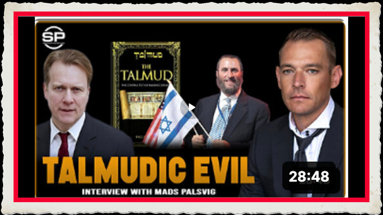 The Talmudic World Order Former Banker Exposes the Evils of the Talmud