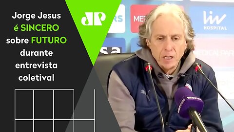 VAI PRO FLAMENGO? OLHA o que Jorge Jesus FALOU em coletiva sobre RENOVAR com o Fenerbahçe!