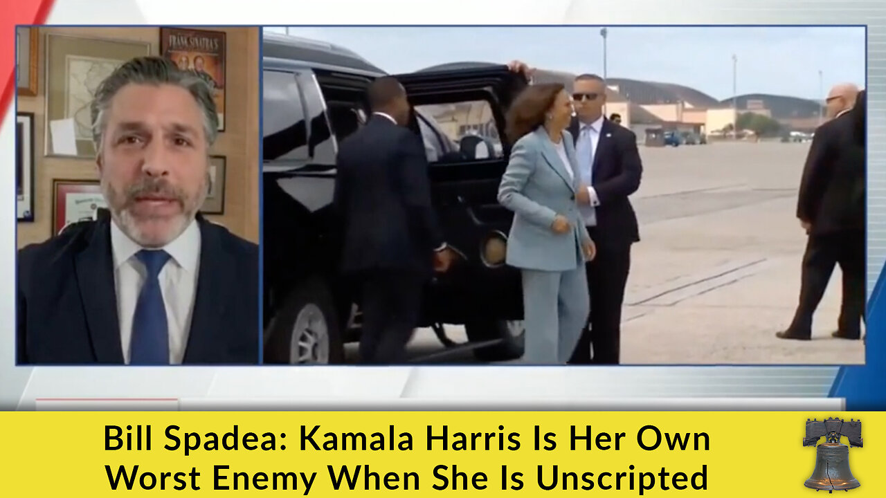 Bill Spadea: Kamala Harris Is Her Own Worst Enemy When She Is Unscripted