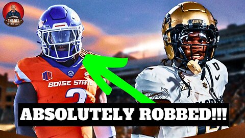 Ashton Jeanty WAS ROBBED OF THE HEISMAN Trophy By Travis Hunter