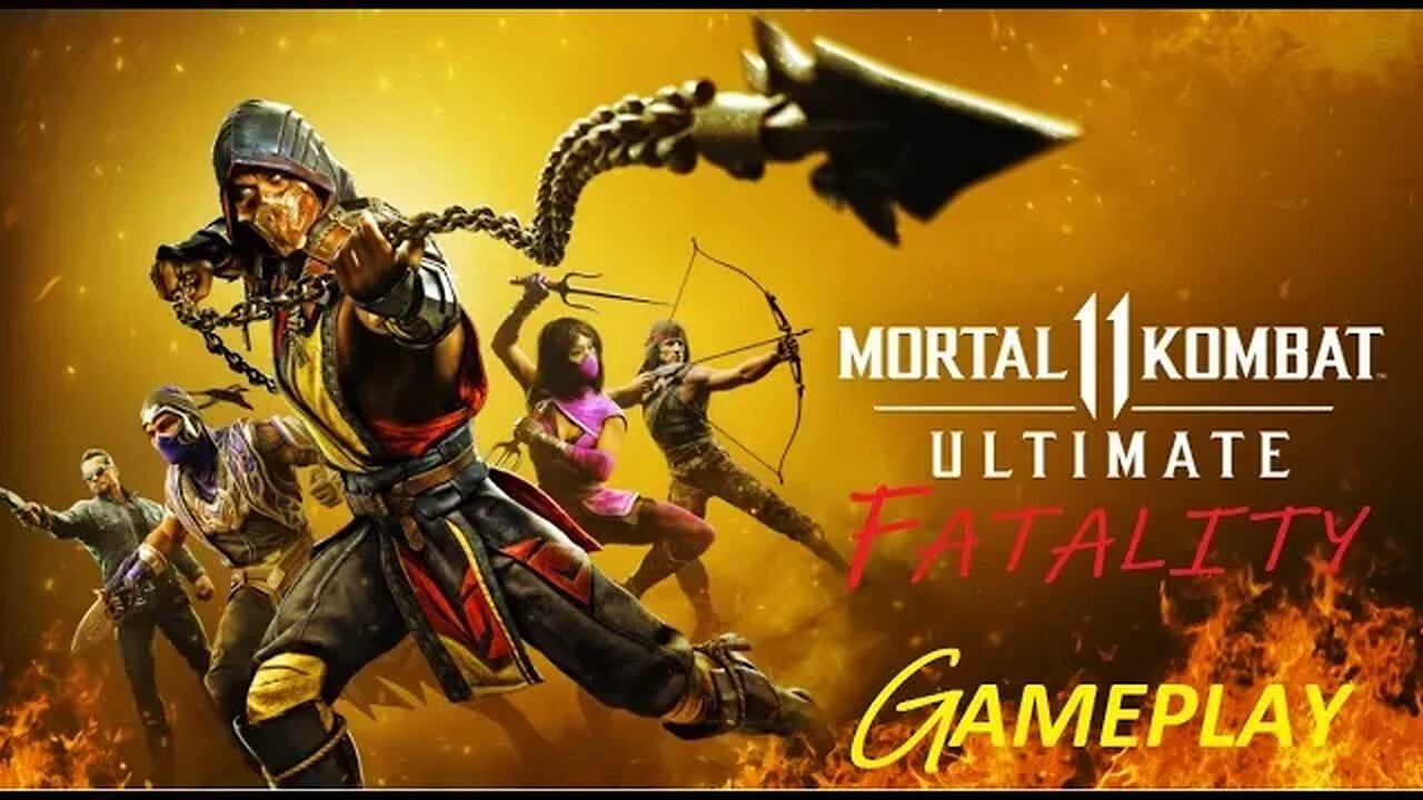 Mortal Kombat 11 Ultimate Kompilacja Fatality Bohaterów Liu Kang, Sub Zero