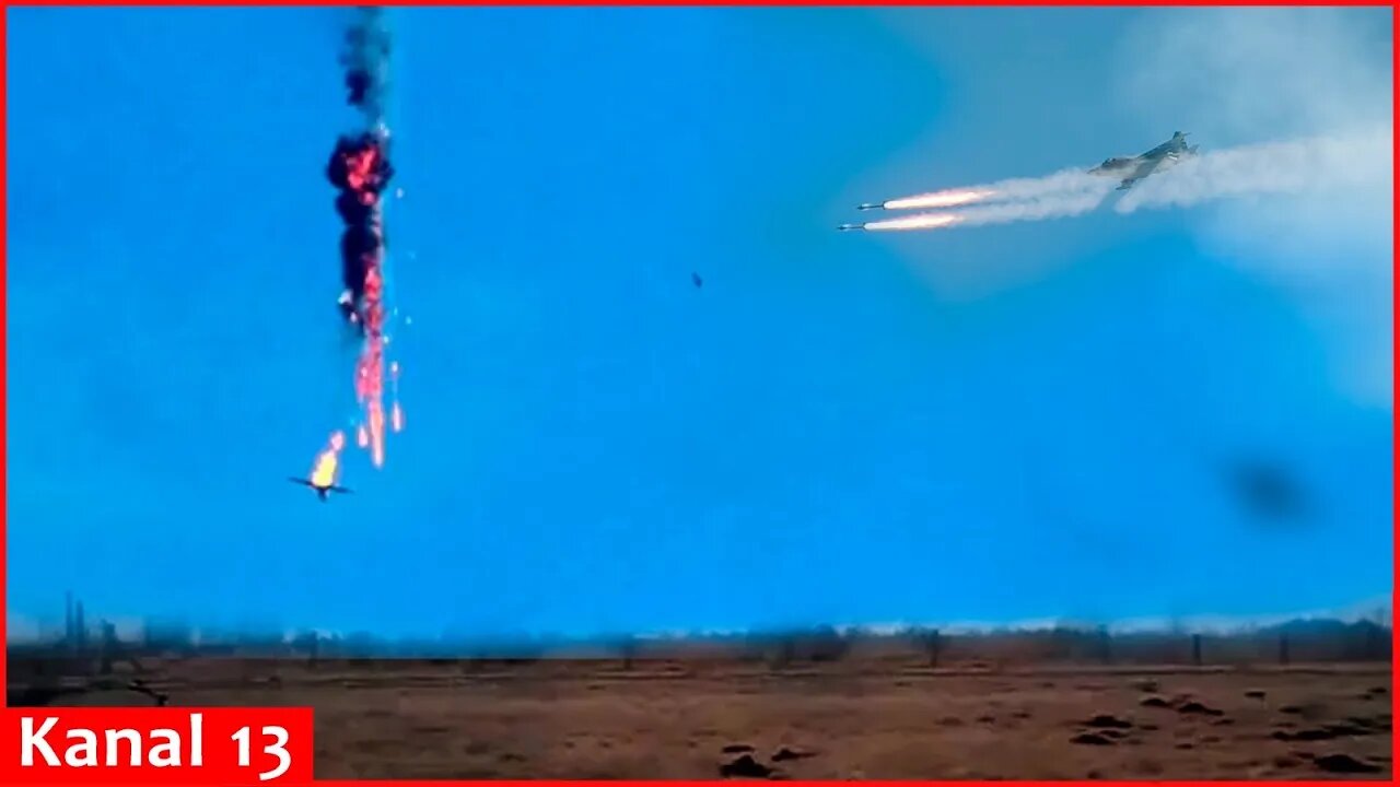Ukraine's F-16 shoots downs Russian Su-34 fighter for first time