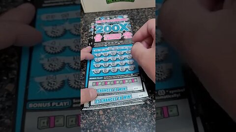 $80 Spent on Scratch Off Tickets 200X