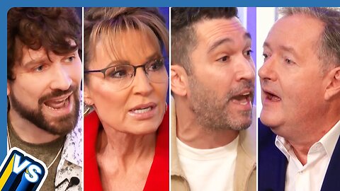 "You're RACIST!” Election Special. Sarah Palin, Dave Smith, Hasan & Destiny - Piers Morgan