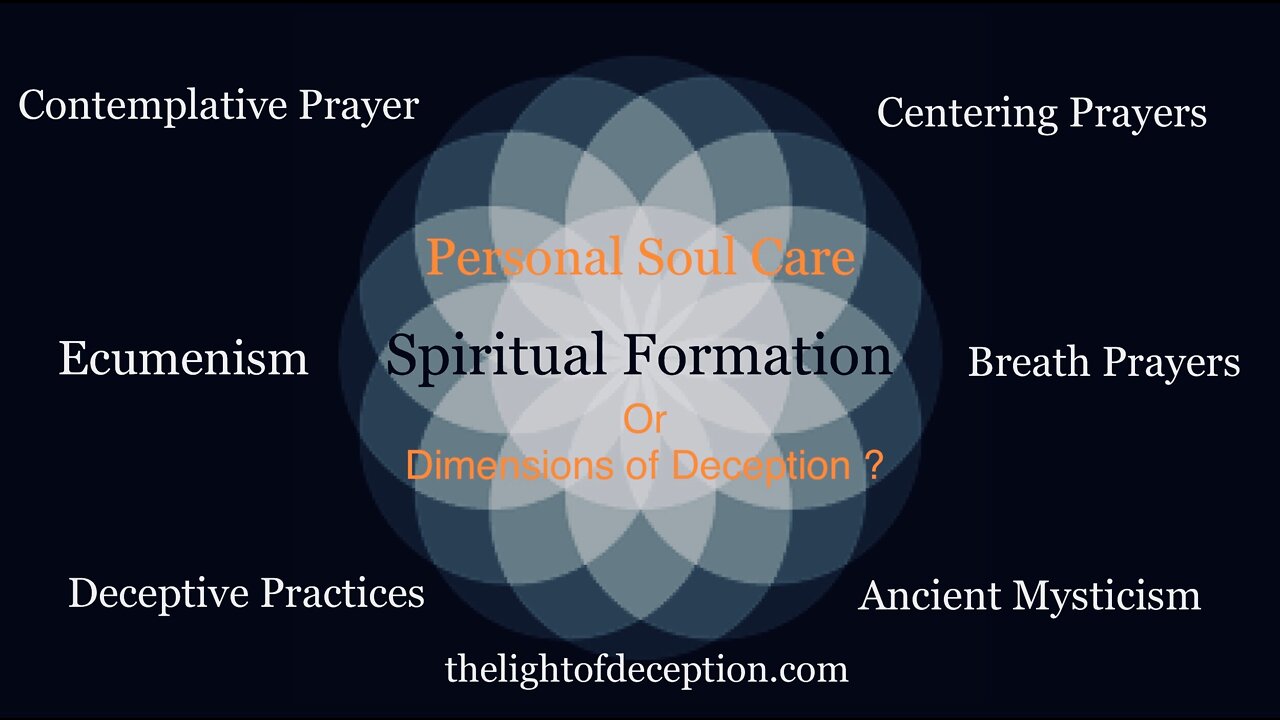 The Spiritual Formation Movement and Dangerous Deceptive Practices | Danette Lane