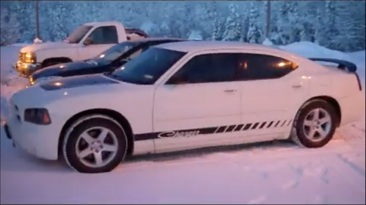 Driving in fairbanks Alaska at -46 below zero