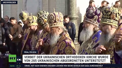 Werchowna Rada verabschiedet Verbot der Ukrainisch-Orthodoxen Kirche