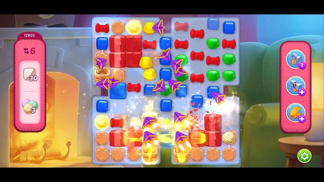 Playrix Homescapes Gameplay Walkthrough Level 12805