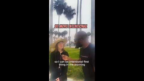 Be More Intentional #dayodman #motivation #eeyayyahh #intentions #intent