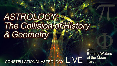 Astrology: The Collision of History & Geometry with Burning Waters of the Moon Tarot