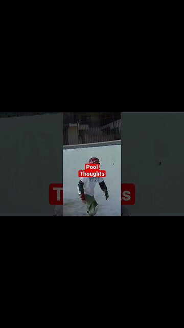 Mind skating empty pool. #poolskateboarding #poolskating #emptypool #bowlskating #skateboarding