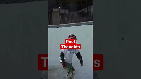 Mind skating empty pool. #poolskateboarding #poolskating #emptypool #bowlskating #skateboarding