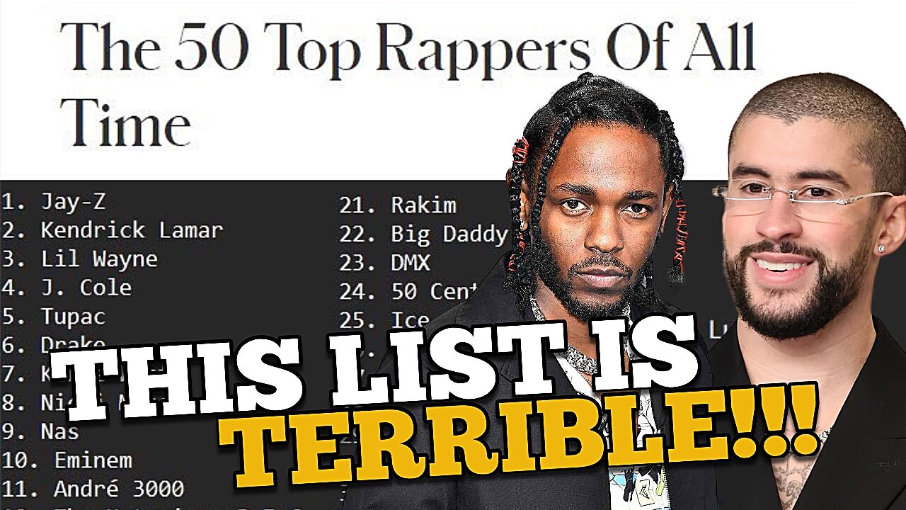 Forbes Top 50 Rappers of All Time List Is TERRIBLE! | DJ MoonDawg Reacts