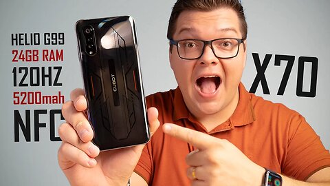 Chegou! CUBOT X70 - O celular GAMER mais BARATO do ANO!