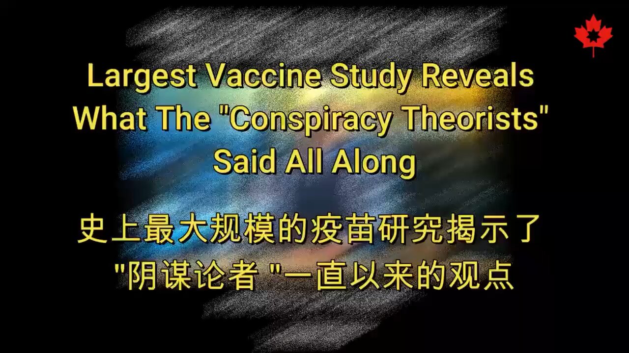 史上最大规模的疫苗研究揭示了“阴谋论者”一直以来的观点