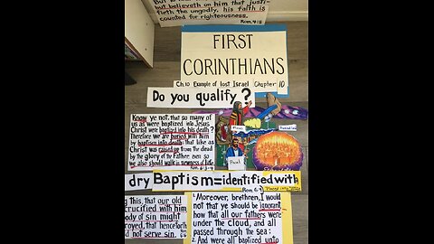1 Corinthians Chapter 10 - Marianne Manley