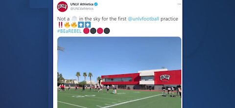 UNLV football returns to field for spring practice