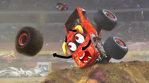 Crazy Monster Truck Freestyle Moments