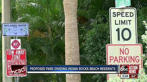 Proposed park dividing Indian Rocks Beach residents